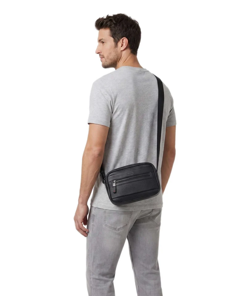 Hugo Huke Sac bandoulière black