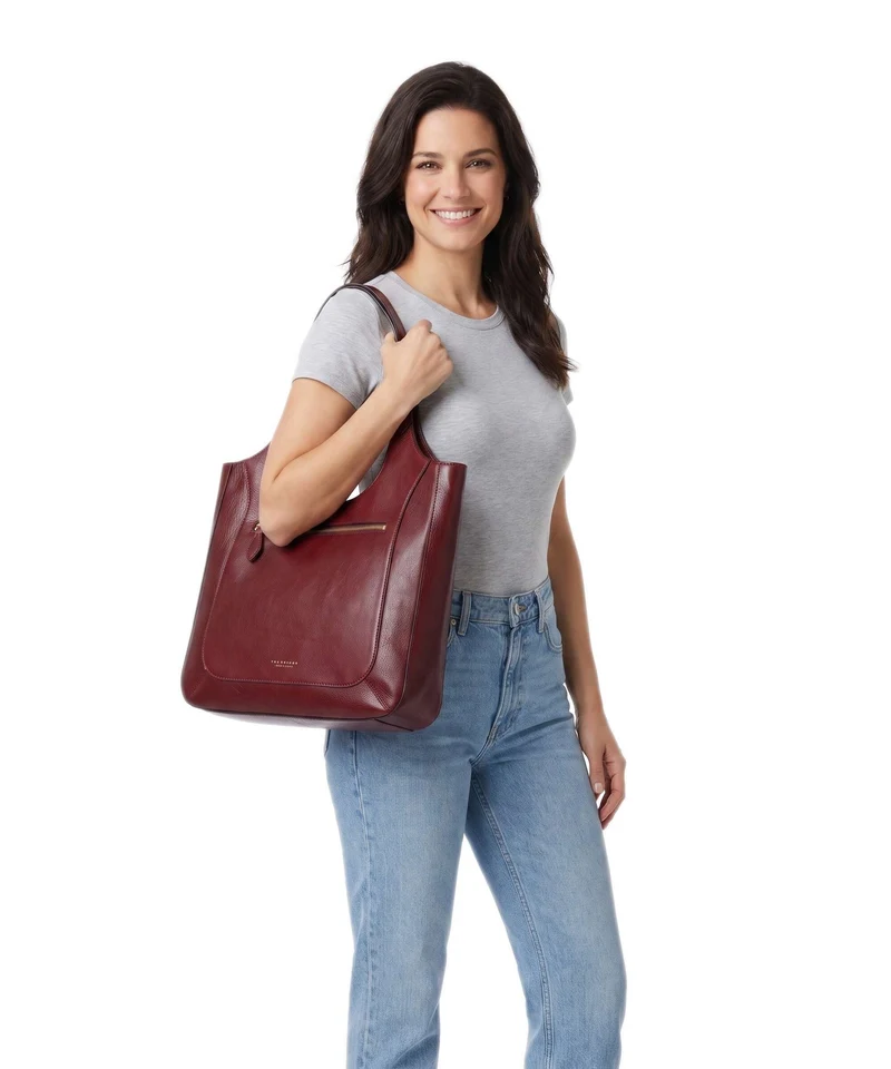 The Bridge Luce Soft Sac fourre-tout barolo