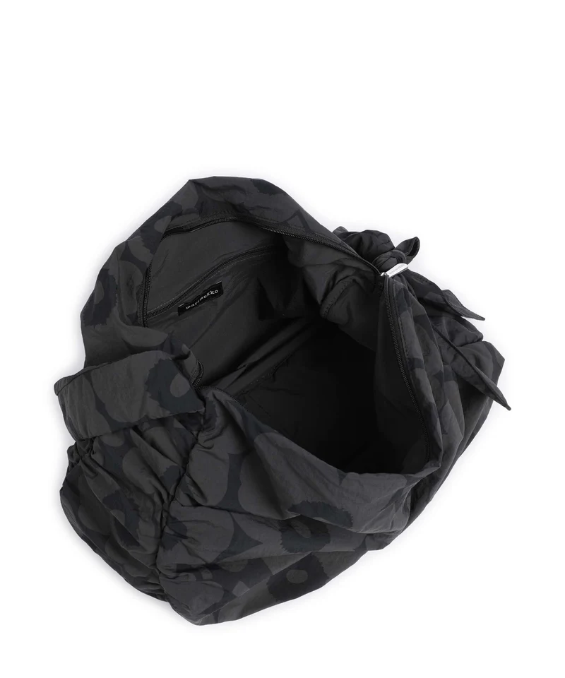 Marimekko Utu L Unikko Sac fourre-tout dark grey/black