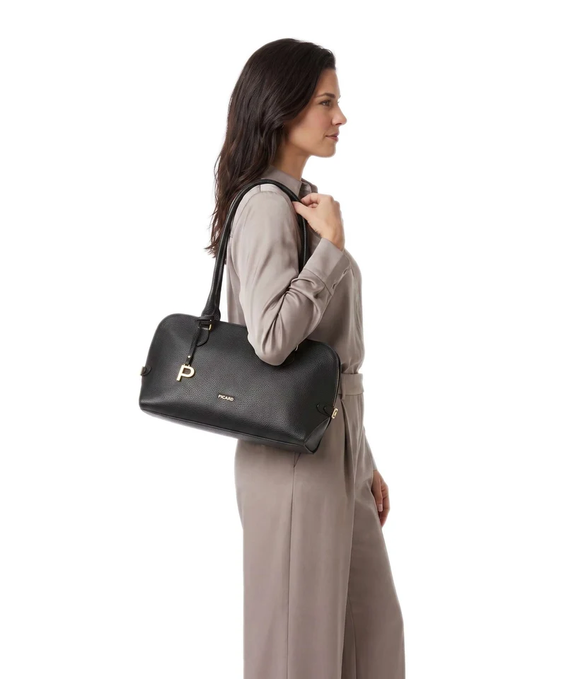 Picard Buckle Up Sac porté épaule cafe
