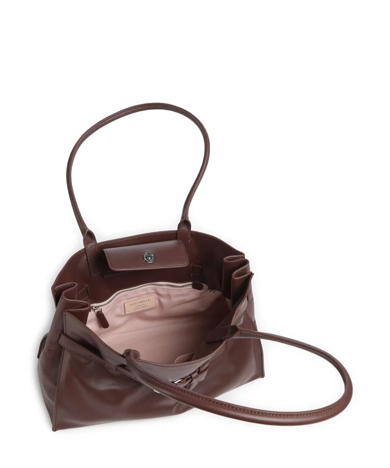 Coccinelle Sabine Soft Cabas berry