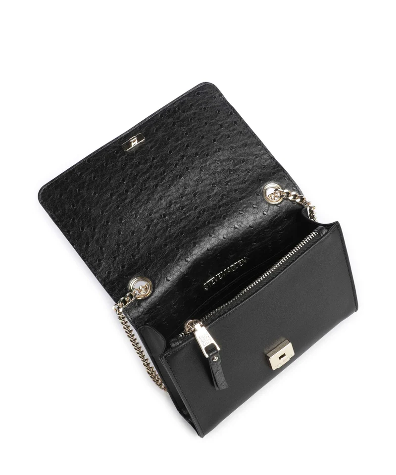Steve Madden BZELDA Sac bandoulière black/gold