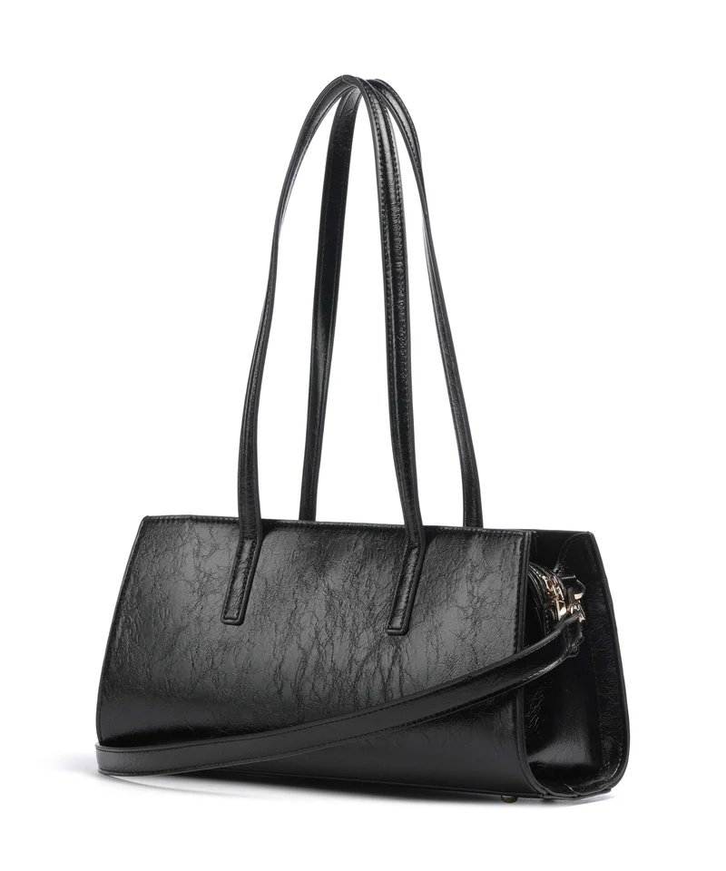 Dune London Depend Sac porté épaule black croc