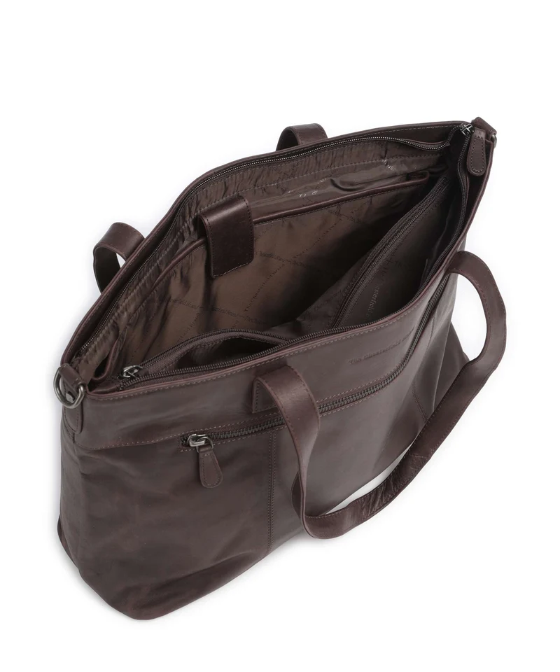 The Chesterfield Brand Wax Pull Up Cow Osira Cabas brown