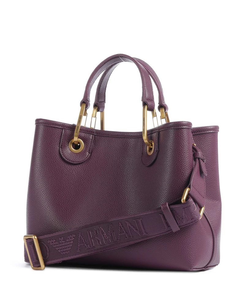 Emporio Armani My EA S Sac à main aubergine/foliage