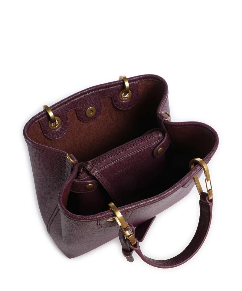 Emporio Armani My EA S Sac à main aubergine/foliage