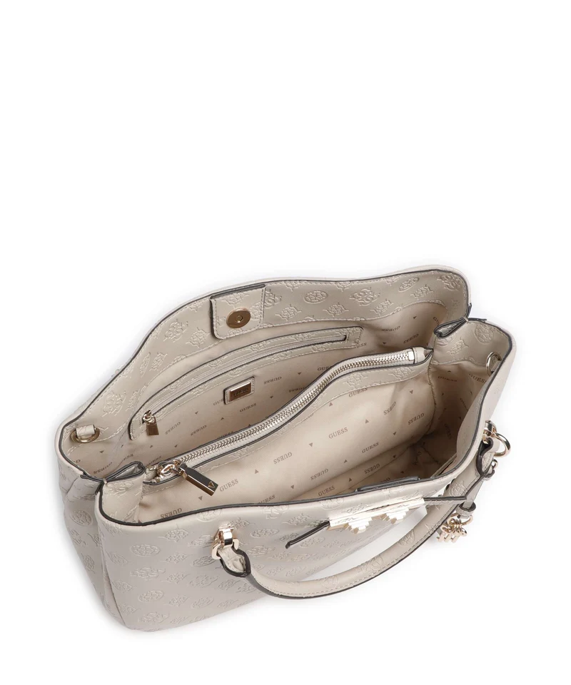 Guess Carmella Girlfriend Sac à main bone logo