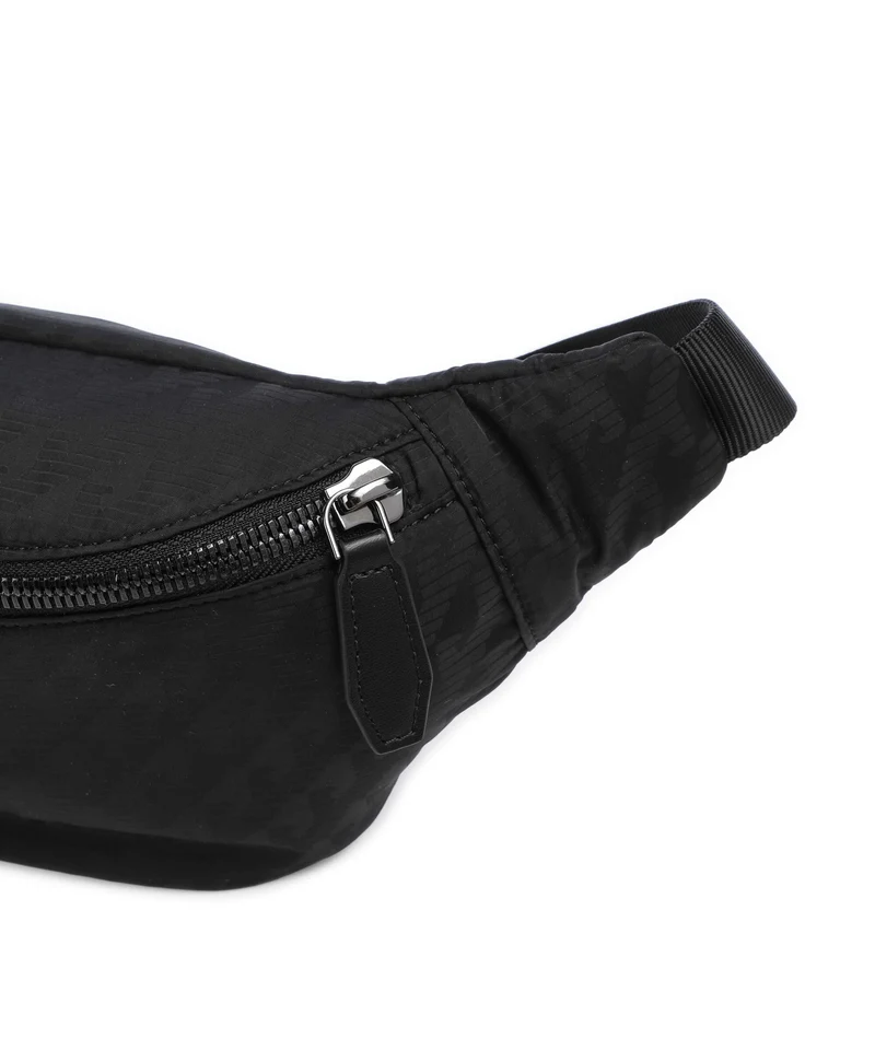 Emporio Armani Eagle All Over Sac banane black beauty