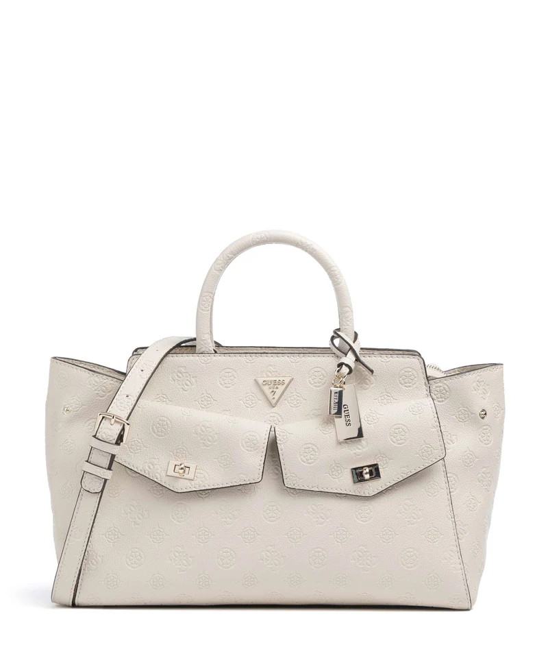 Guess Blake Large Sac à main bone logo