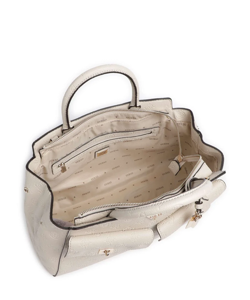 Guess Blake Large Sac à main bone logo