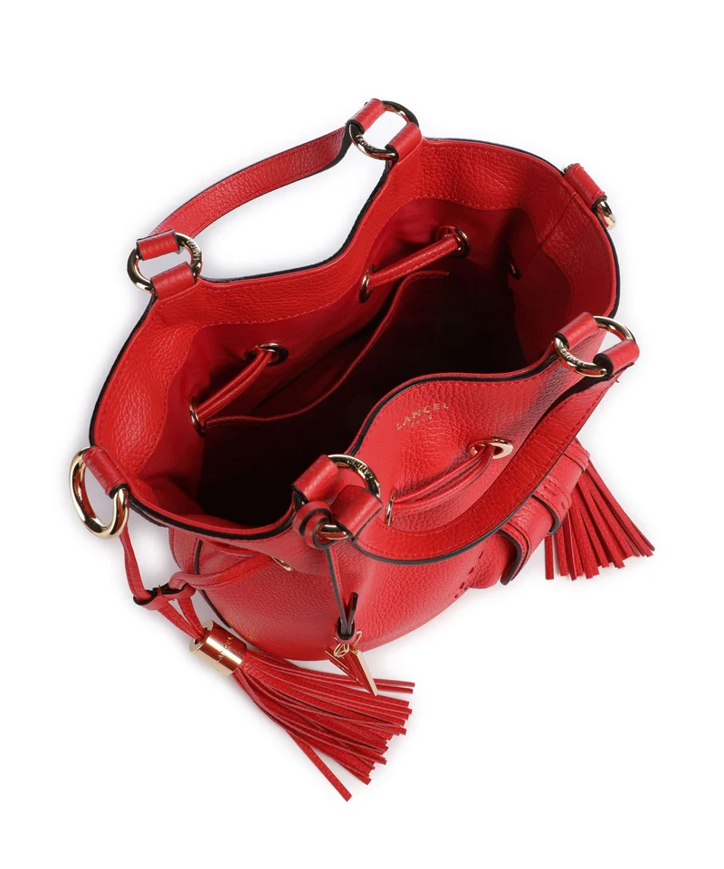 Lancel Premier Flirt S Sac seau kiss red