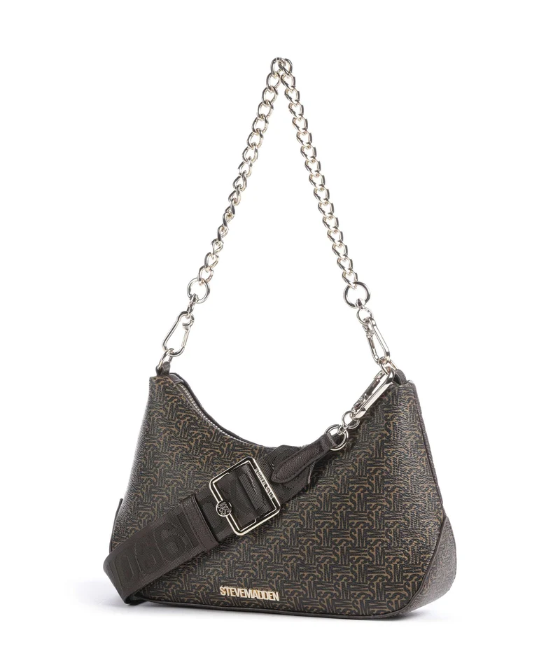 Steve Madden BBAMBI Sac porté épaule brown/gold
