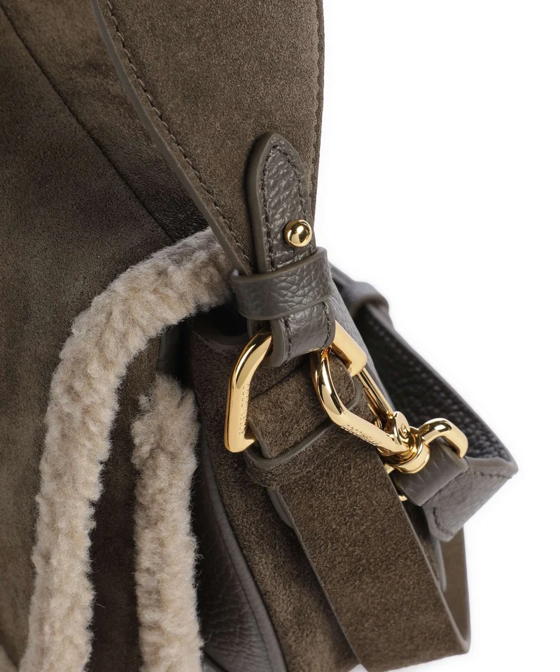 Coccinelle Smash Suede Sac à main fango/warm taupe