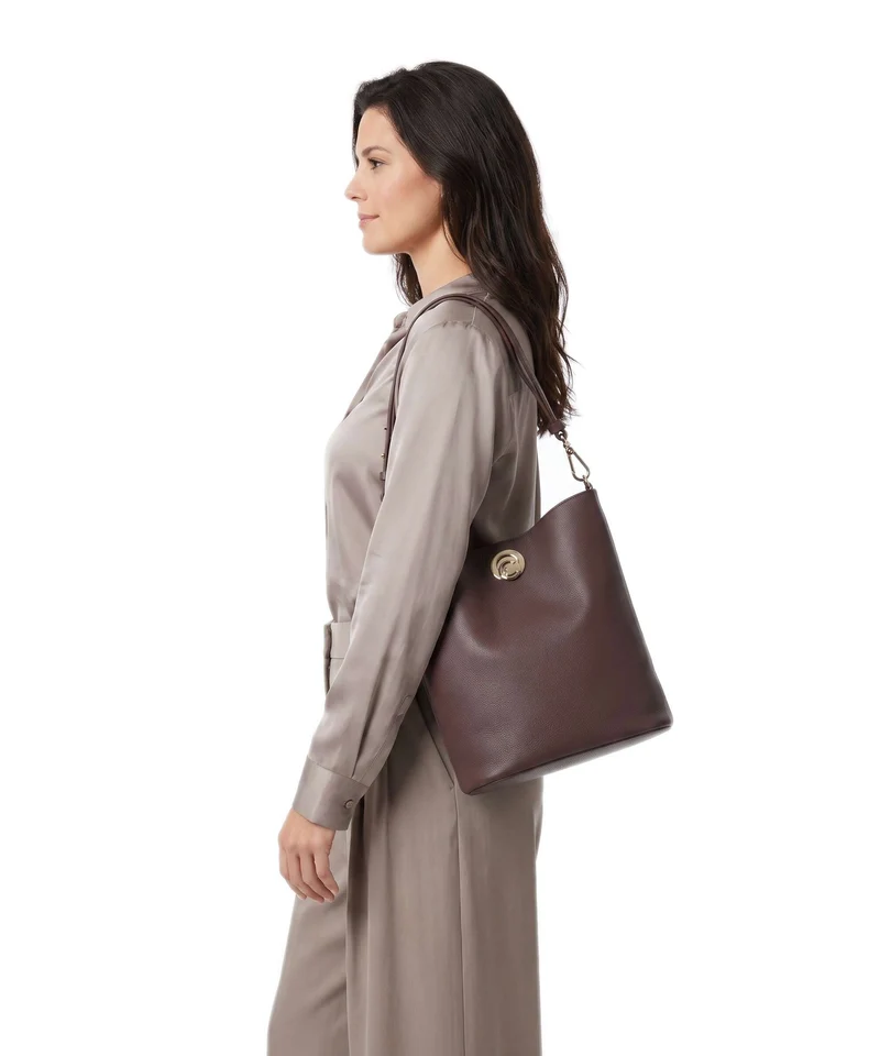 Coccinelle Nikla Sac seau berry/winter rose