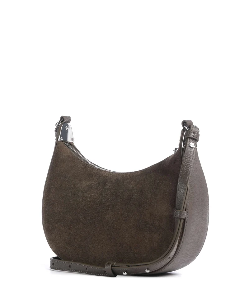 Coccinelle Fujiko Suede Sac bandoulière fango