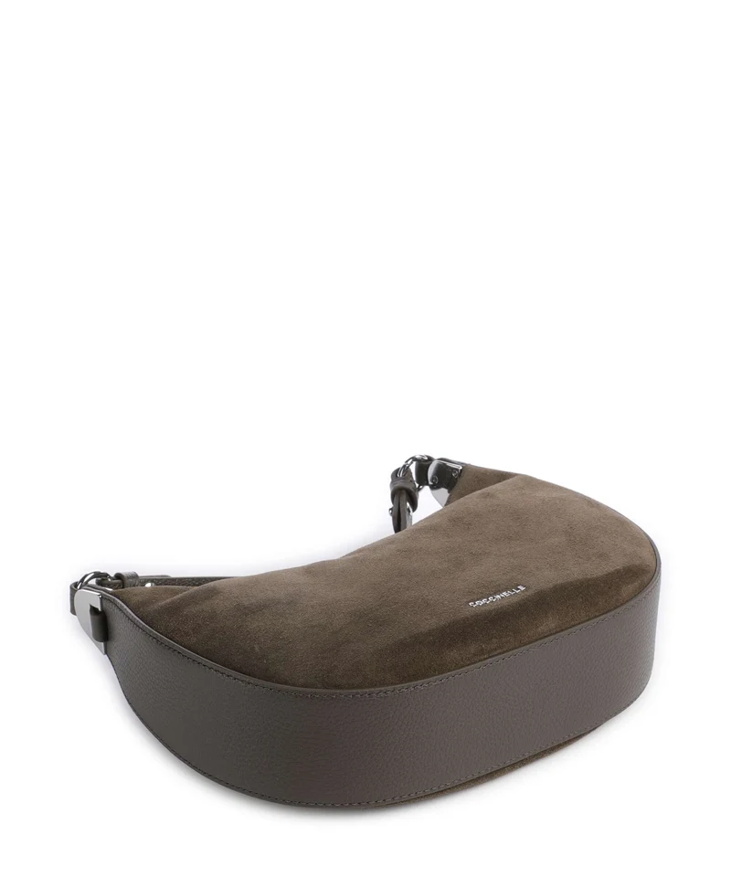 Coccinelle Fujiko Suede Sac bandoulière fango