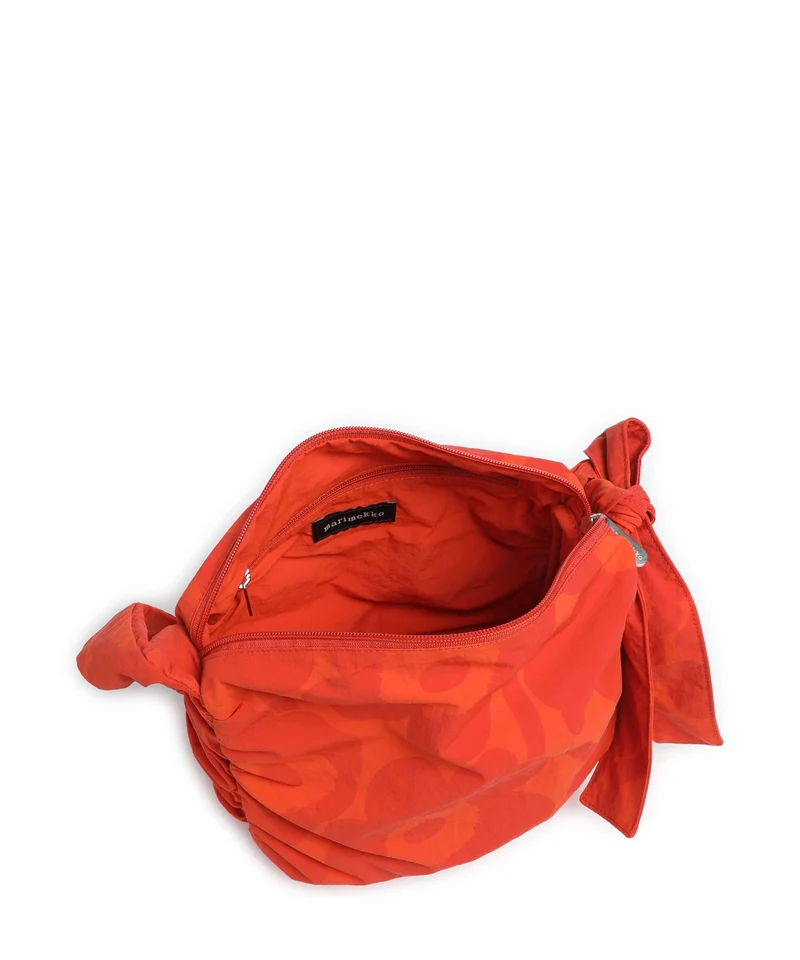 Marimekko Utu M Unikko Sac porté épaule red/dark orange
