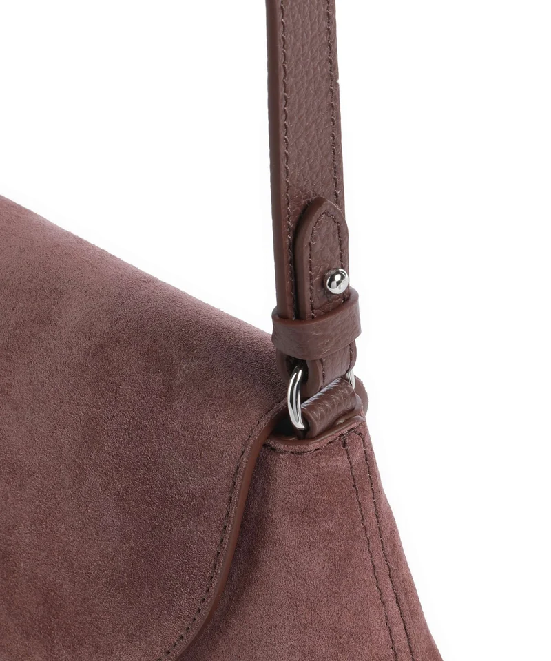 Coccinelle Nikla Suede Sac bandoulière berry