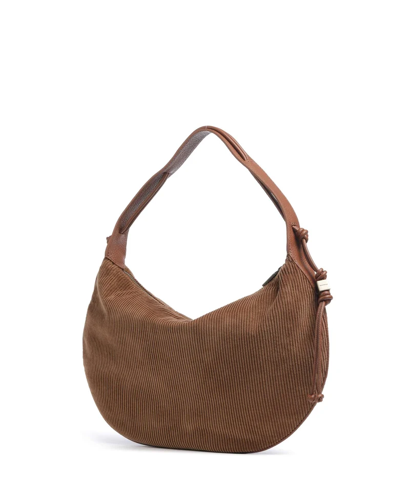 Coccinelle Thess Corduroy Sac fourre-tout cognac