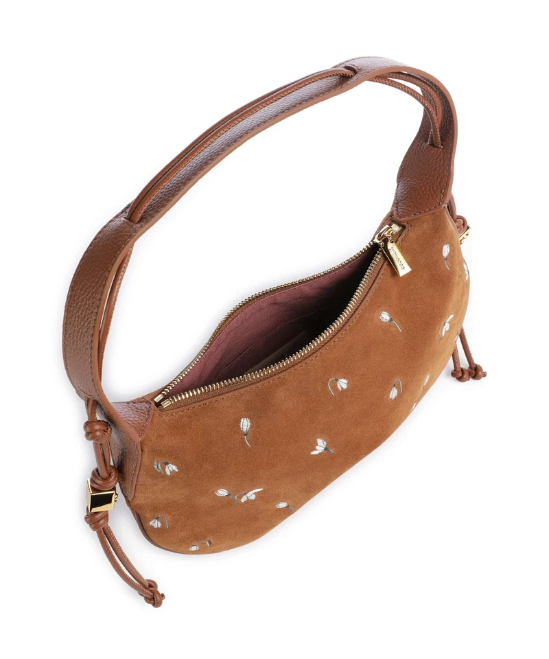 Coccinelle Thess Suede Sac fourre-tout cognac