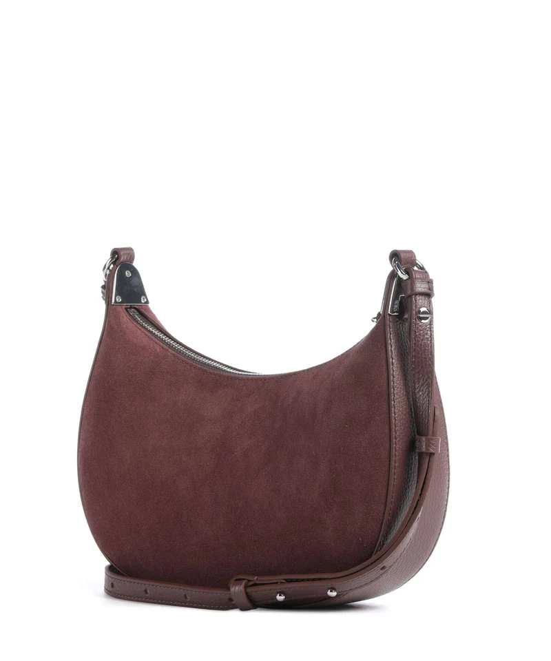 Coccinelle Fujiko Suede Sac bandoulière berry