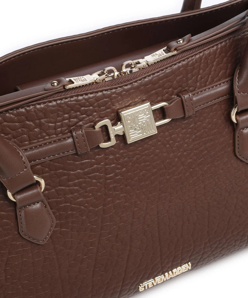 Steve Madden BSHIRLEY Sac porté épaule brown/gold
