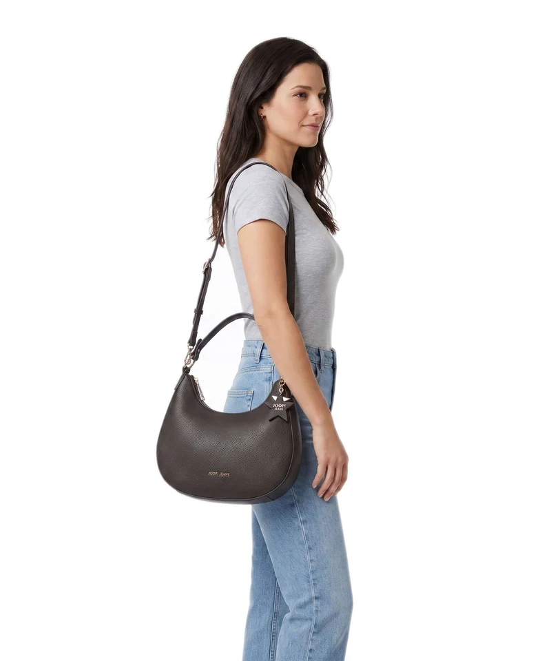 JOOP! Jeans Salve Aja Sac porté épaule darkbrown