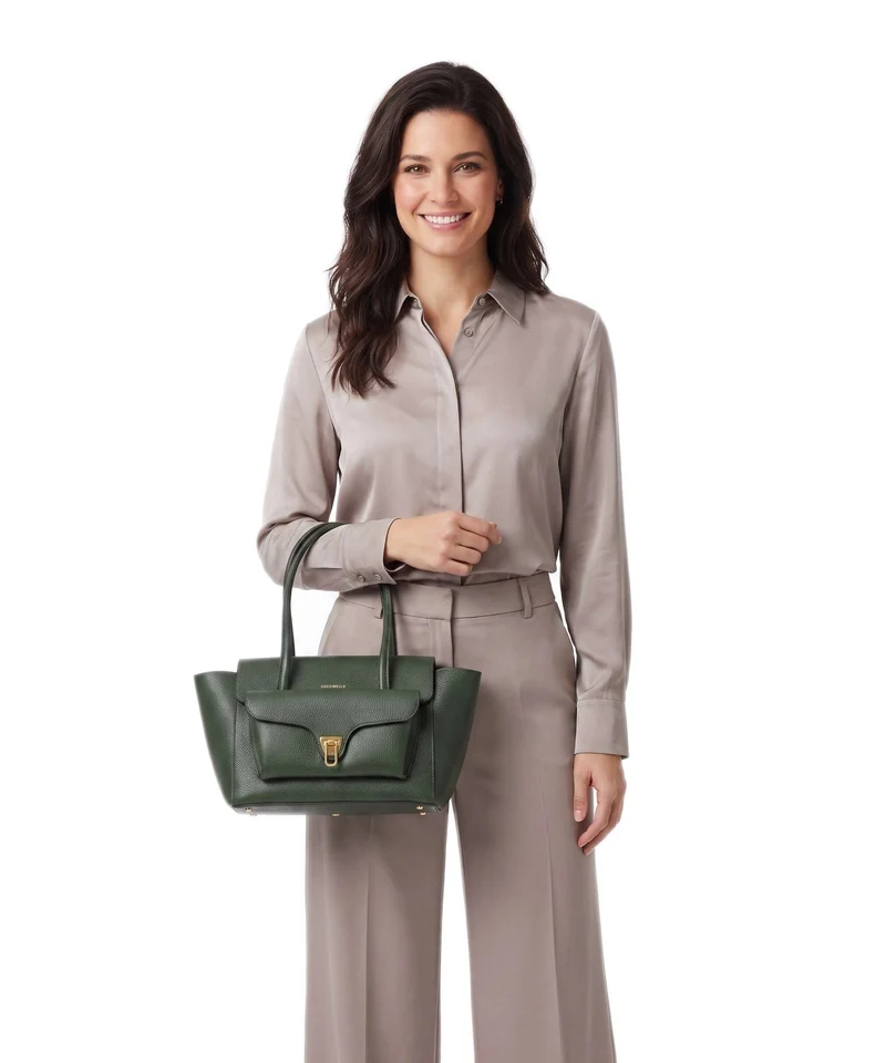 Coccinelle Beat Double Sac à main garden green