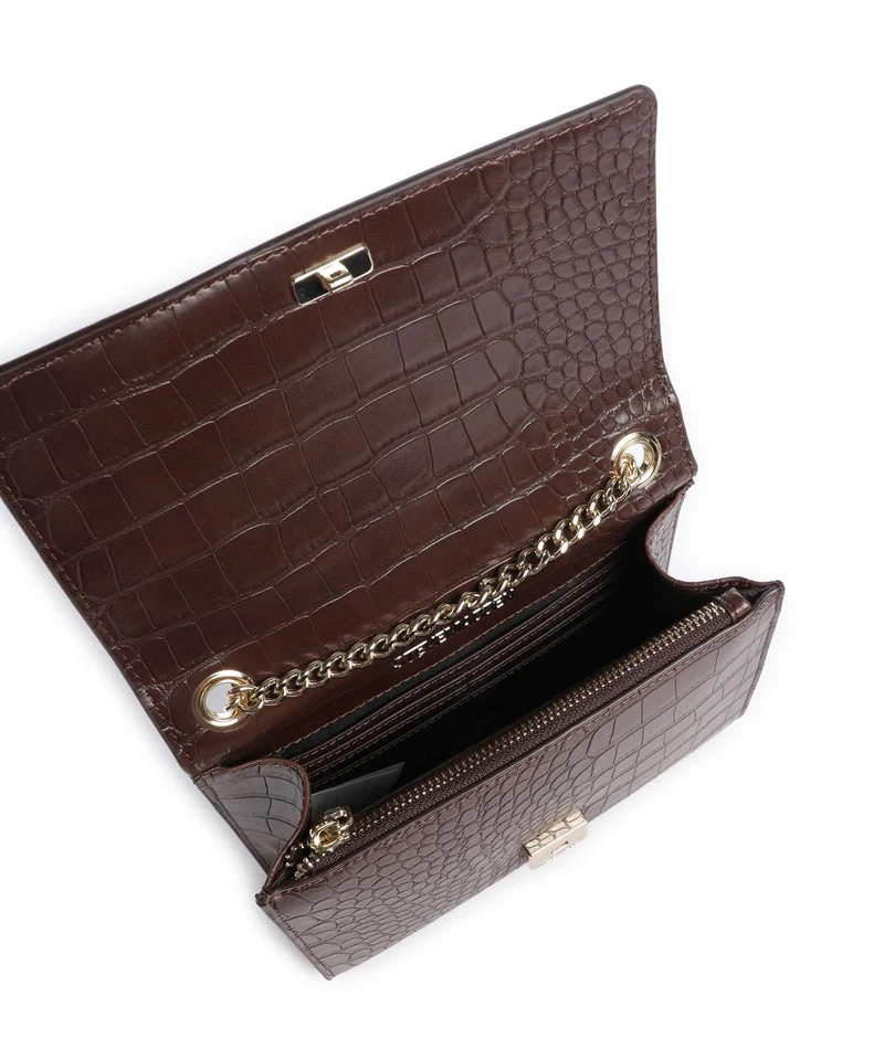 Steve Madden BRAMONIE Sac bandoulière chocolate/gold