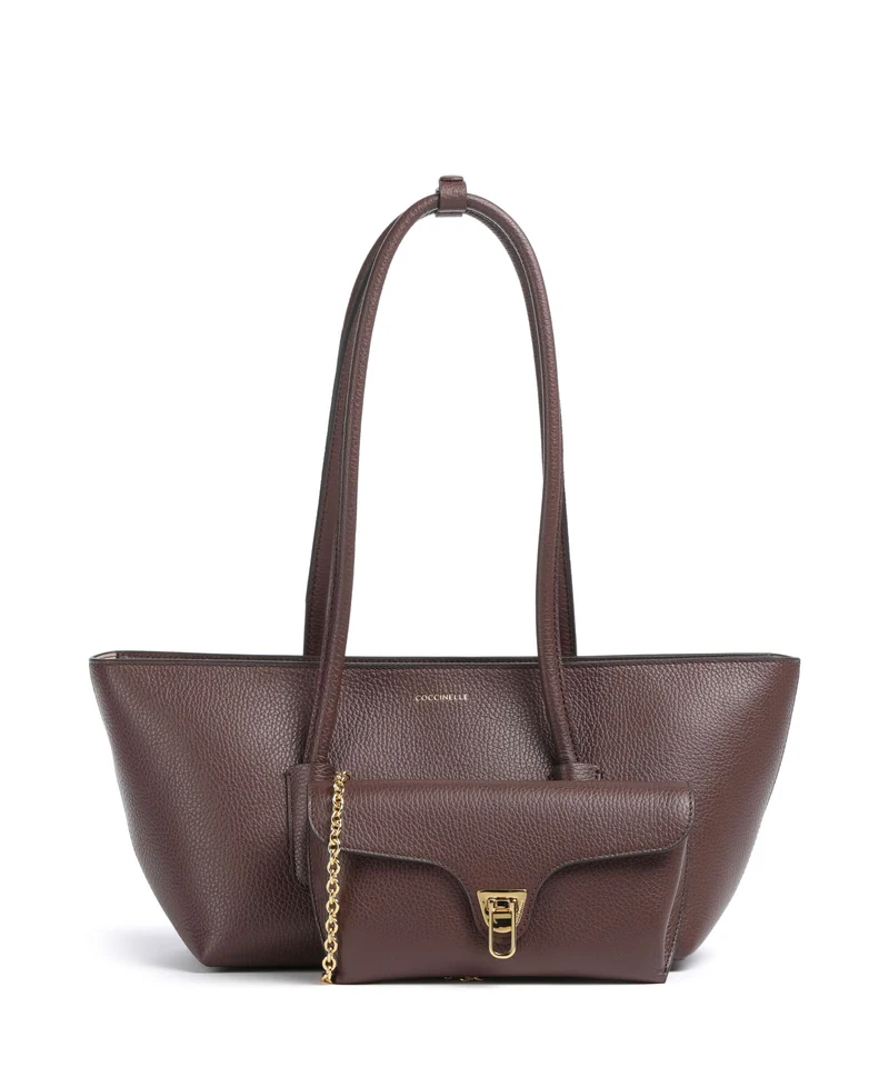 Coccinelle Beat Double Sac porté épaule berry