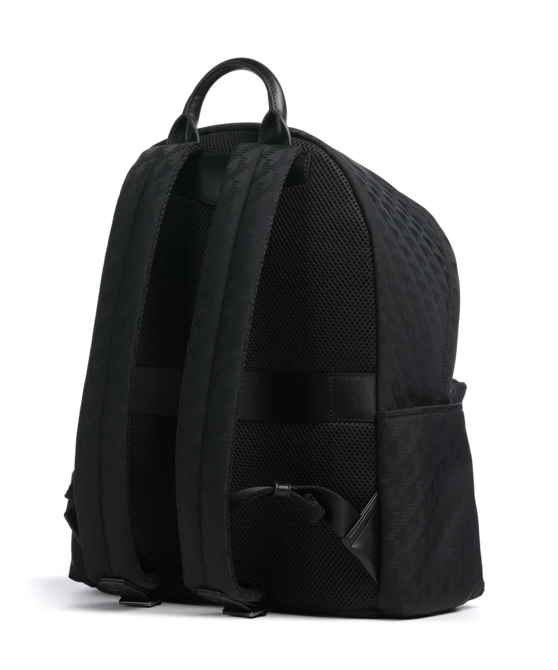 Emporio Armani Eagle All Over Sac à dos black beauty