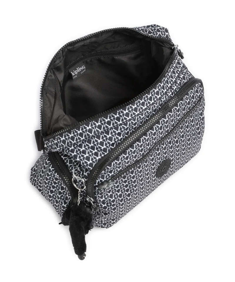 Kipling Gabb Sac bandoulière signature print