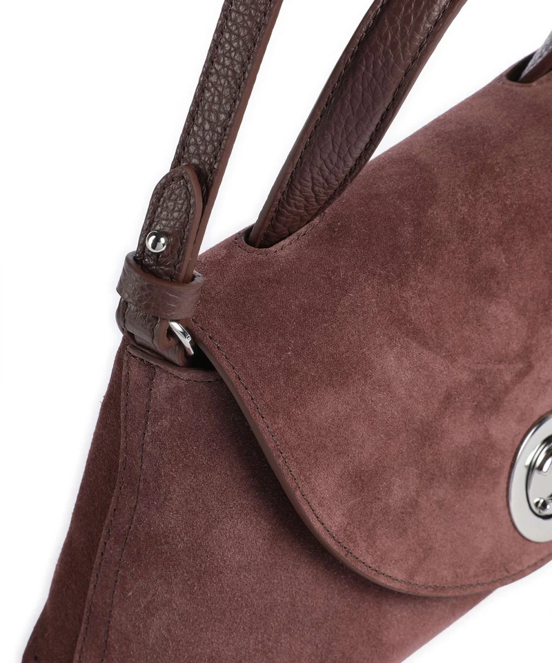Coccinelle Nikla Suede Sac à main berry