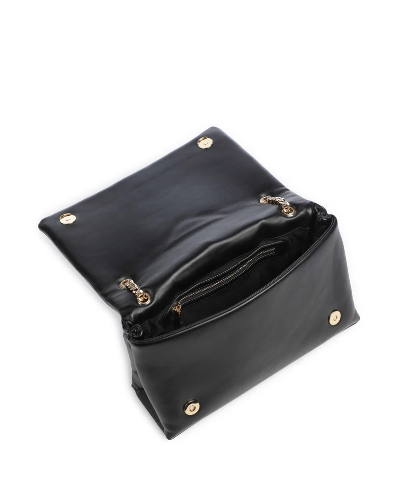 Love Moschino Embossed Q Sac porté épaule nero