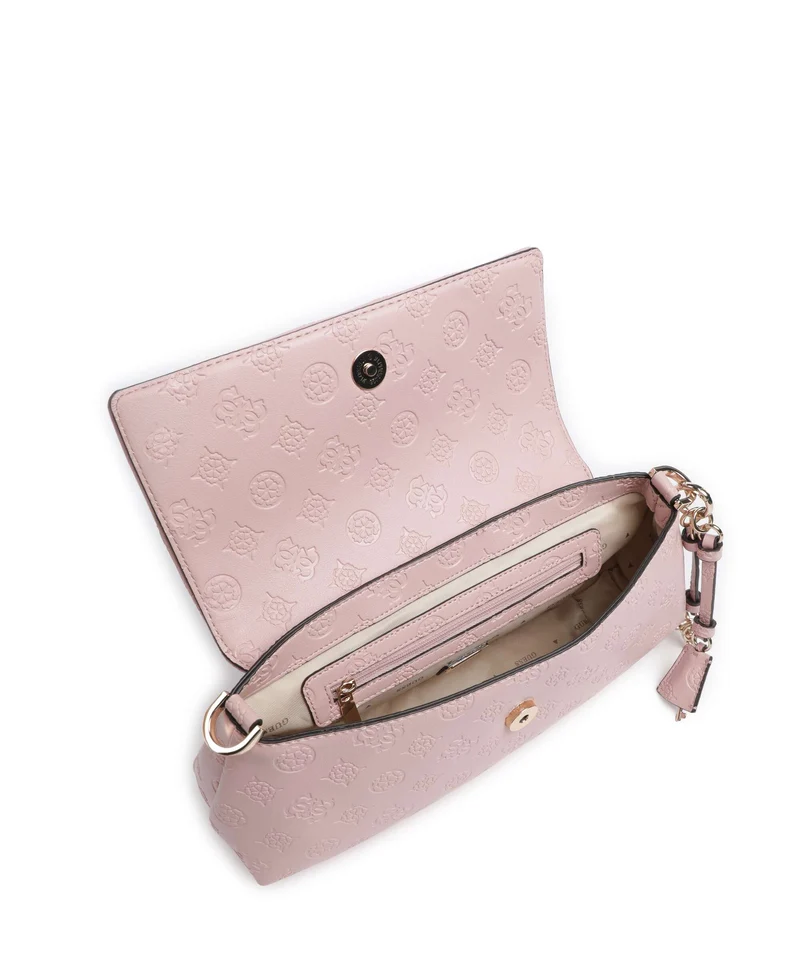 Guess Carmella Sac bandoulière light pink logo