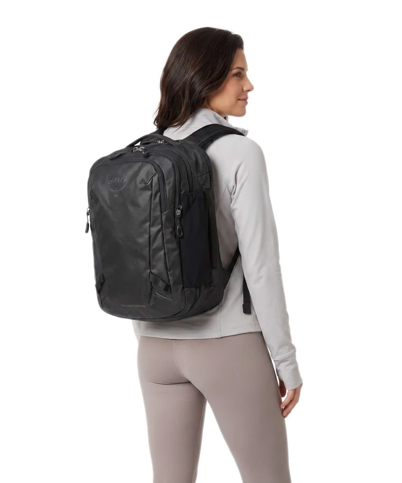 Osprey Transporter 26+6 Sac à dos de voyage raven black