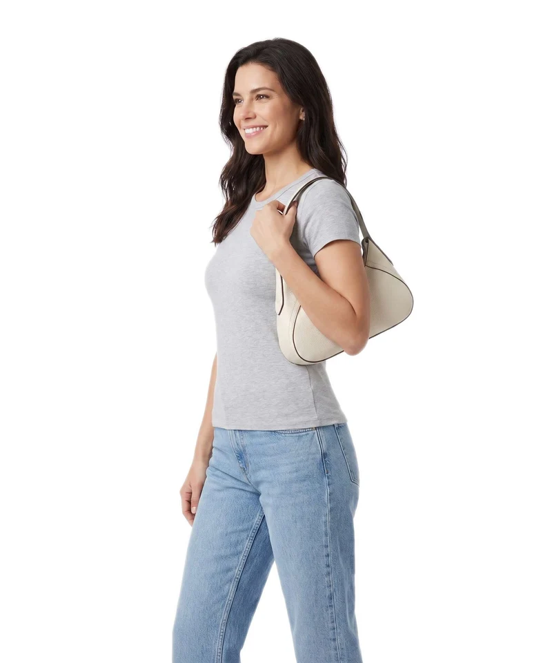 BOSS Lenah Sac porté épaule open white