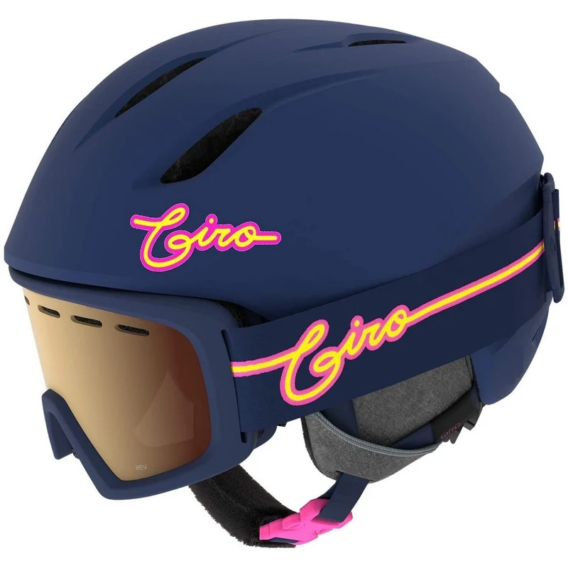 Casque de ski Giro Launch CP avec lunettes de ski (enfants)