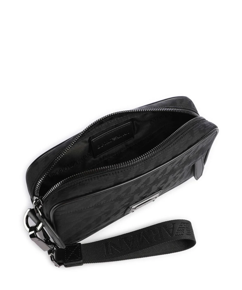 Emporio Armani Eagle All Over Trousse de toilette black beauty