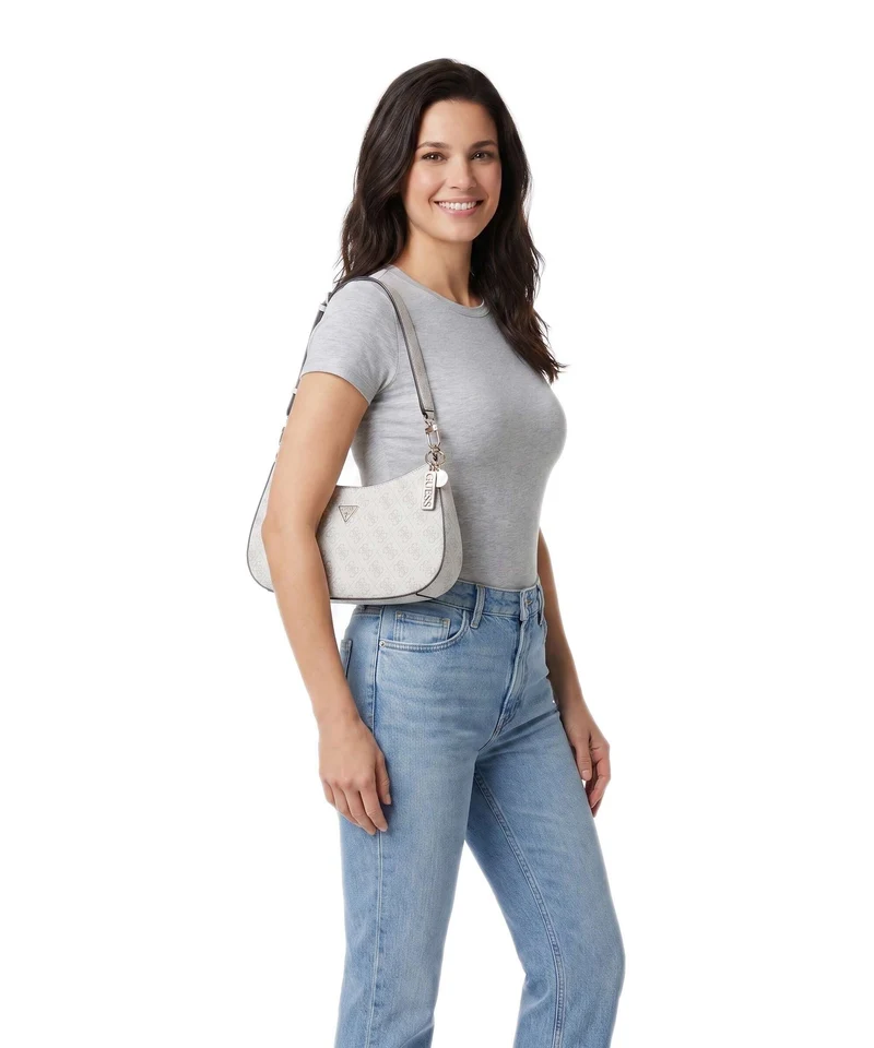 Guess Noelle Sac porté épaule bone logo