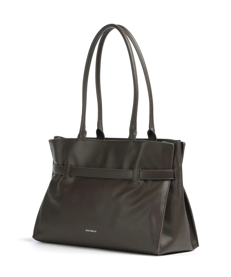 Coccinelle Sabine Soft Cabas fango