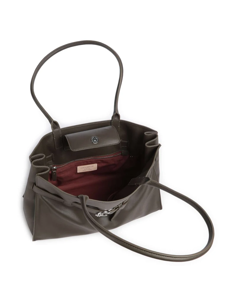 Coccinelle Sabine Soft Cabas fango