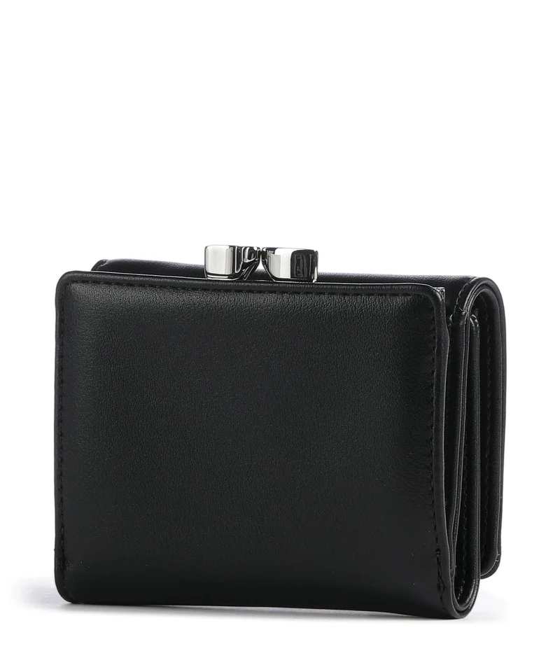 Vivienne Westwood Frame Smooth Small Portefeuille black
