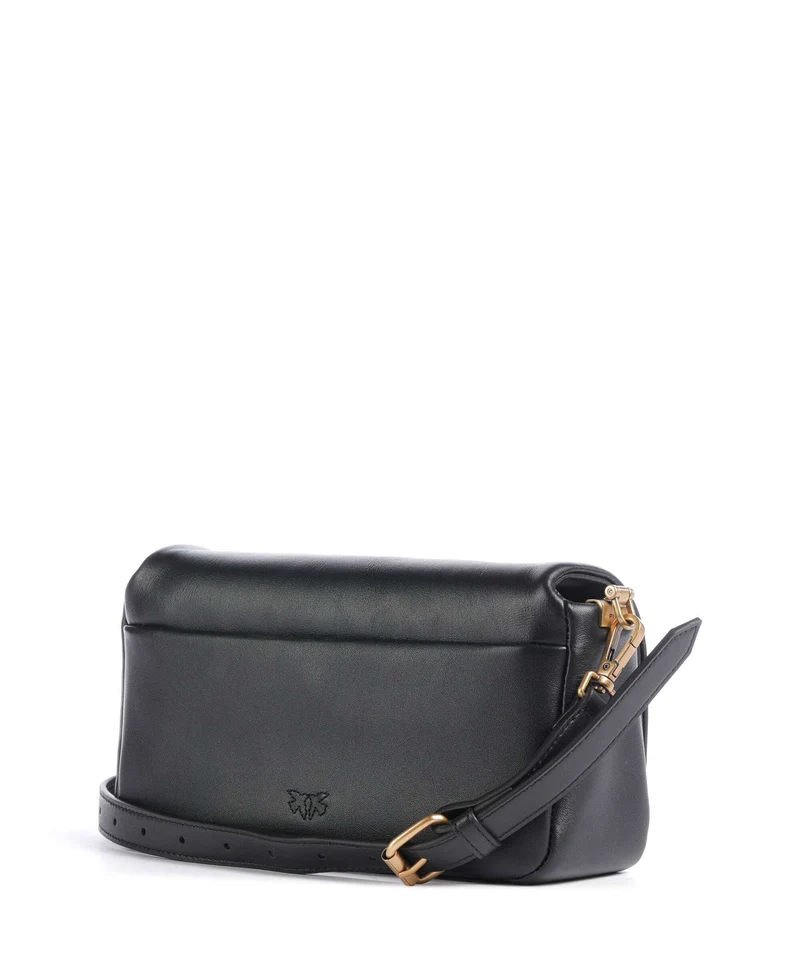 Pinko Click Soft Horizontal Mini Sac bandoulière nero/antique gold