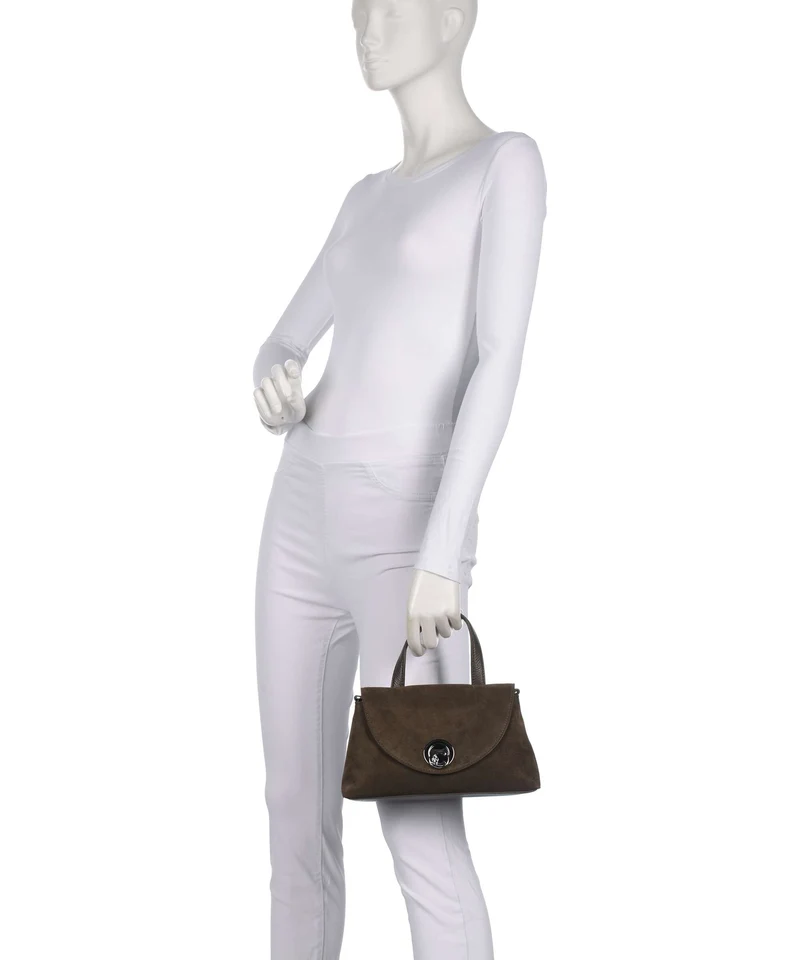 Coccinelle Nikla Suede Sac à main fango