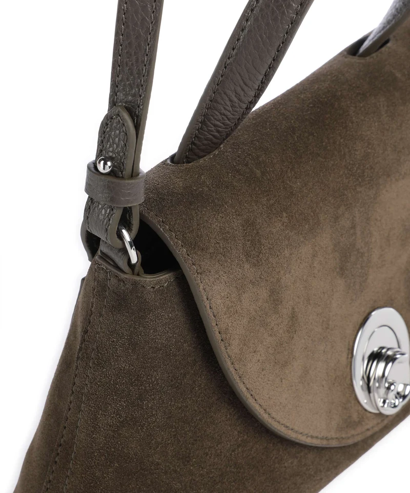 Coccinelle Nikla Suede Sac à main fango