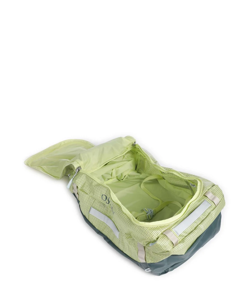 Osprey Transporter 65 Sac à dos de voyage glow dew/torrent blue