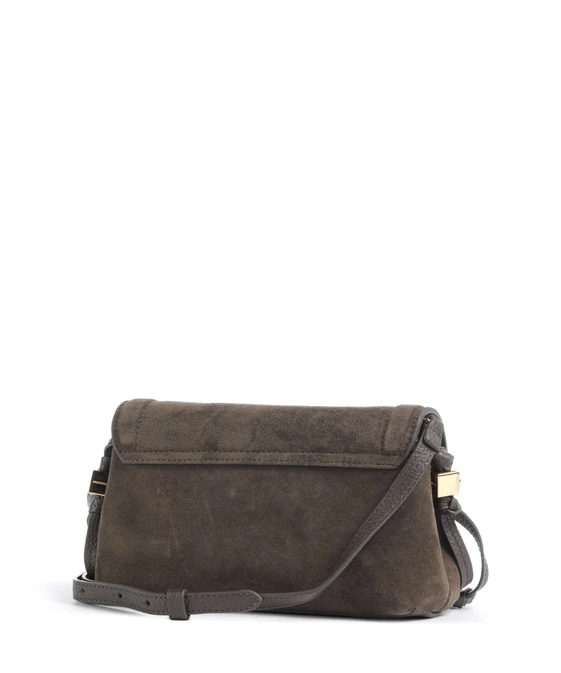 Coccinelle Thess Suede Sac bandoulière fango