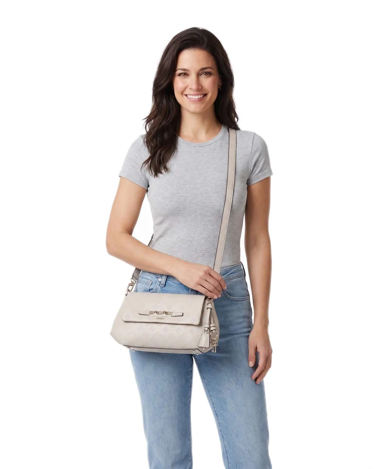 Guess Carmella Sac bandoulière bone logo