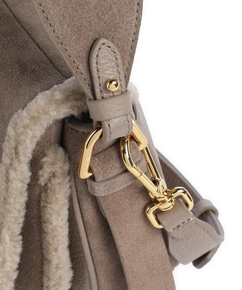 Coccinelle Smash Suede Sac à main warm taupe